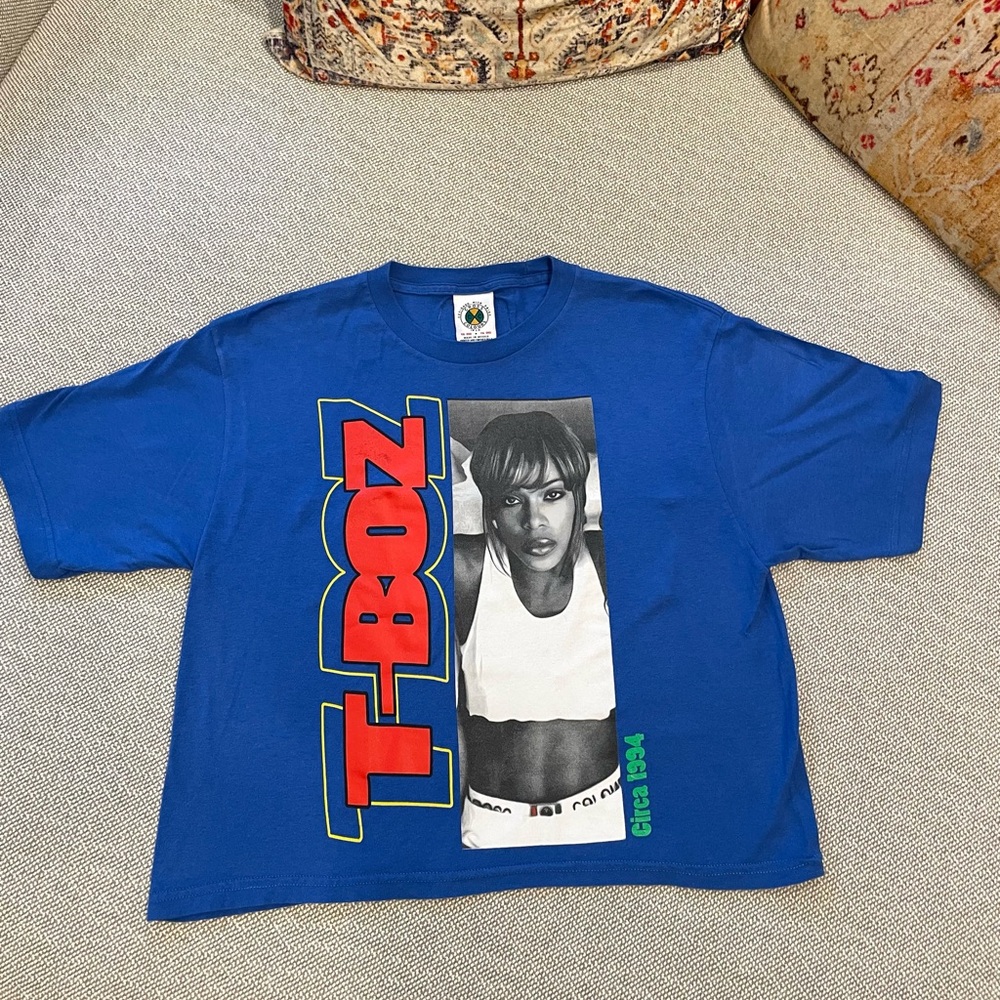 Vintage Blue T-Boz Graphic T-Shirt